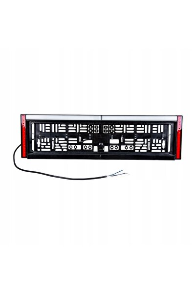 NO BRAND Ramă pentru lumină LED de număr de înmatriculare 12V 24V |   Lumini ...