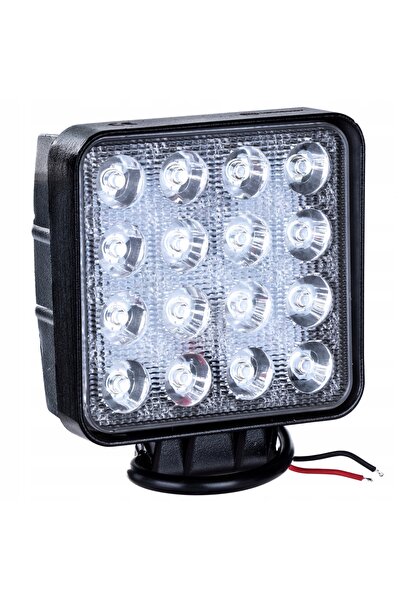 NO BRAND 2 X 48W 16X3W 12V/24V Proiector de lucru LED halogen cu reflector + ...
