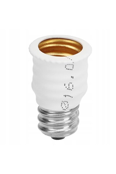 NO BRAND Adaptor 6X E12 la E14, convertor E14 la E12, adaptor pentru becuri d...