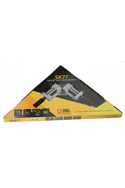 NO BRAND Clemă unghiulară cu șurub 90 °   65X70 Eliberare rapidă
