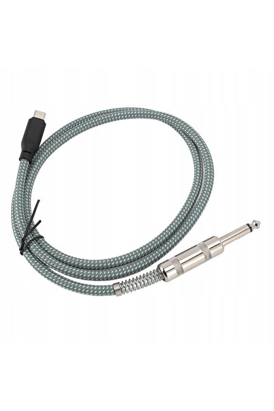 NO BRAND Cablu adaptor audio 6.35 mm tată la USB-C tată 3m