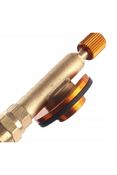 NO BRAND Adaptor 7/16 cu furtun pentru umplerea gazului în cartușe