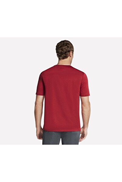NO BRAND Adidași bărbați Skechers Ts233/Bkcc |   Uscare rapidă Burgund m