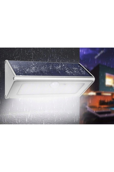 NO BRAND Reflector Solar Halogen LED 4500mAh 1100lm Aluminiu 4 Moduri de Func...