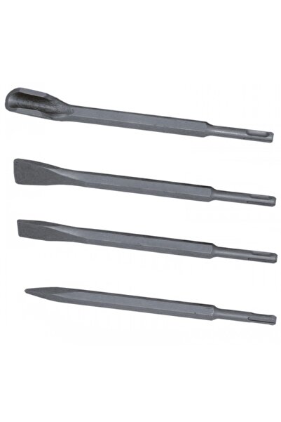 NO BRAND Set de dălți DEDRA pentru beton și gresie 4 bucăți SDS Plus 250mm DE...