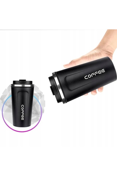 NO BRAND Termos cu afișaj LED pentru temperatură, pentru mașină, 510ml, modern.