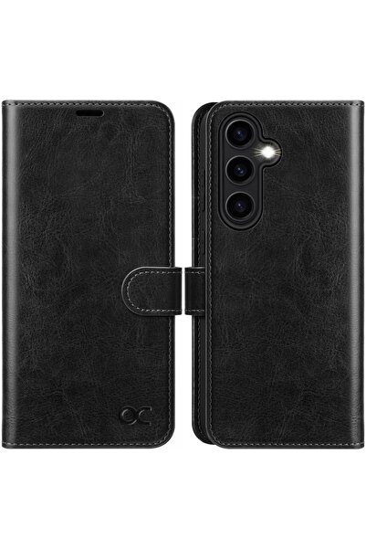 NO BRAND Husă flip din piele Ocase pentru Samsung Galaxy A56 5G, tip portofel...