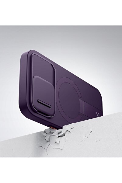 NO BRAND Husă Suritch MagSafe pentru iPhone 15 Pro cu suport și protecție cam...