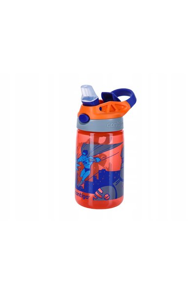Contigo Sticlă cu pai GIZMO FLIP 414ml SUPEREROU pentru băuturi pentru copii