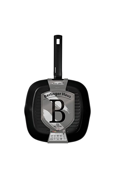 NO BRAND Tigaie grill Berlingerhaus 28 cm Antiaderentă Bh-8183 Negru Mat