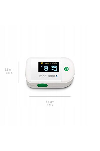 NO BRAND Oximetru de puls degetar Bluetooth cu afișaj OLED pentru SpO2