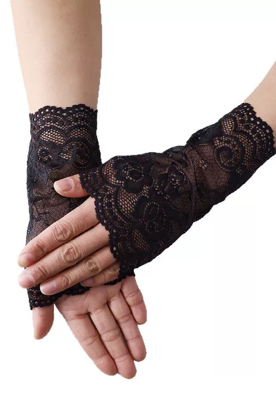 Giraffe Lace Gloves Party Wedding Prom Evening Dress Gloves for Costume