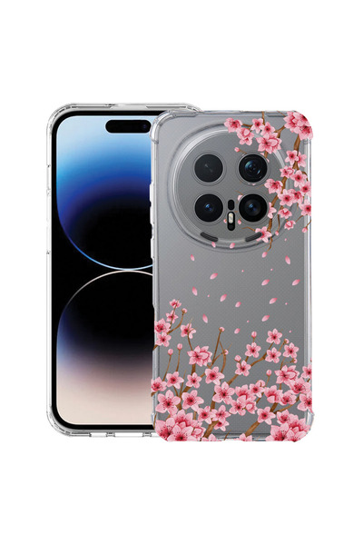bestcase Intelli® Husa Anti Shock Case For Honor Magic 8 Pro, Floral - Pink C...