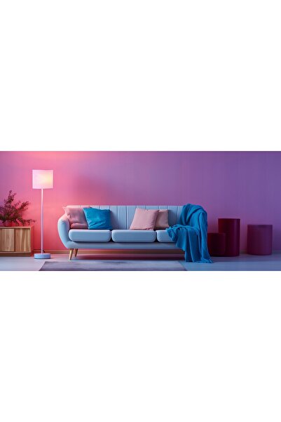 NO BRAND 4x Bec LED Inteligent E27 8.5W = 60W 806Lm RGB Wi-Fi Ritm Muzical Lepro