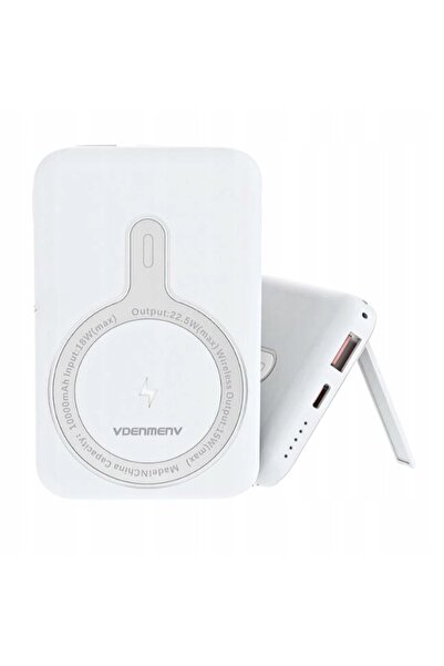 NO BRAND Powerbank Wireless Magsafe Inductiv 10000mAh Alb