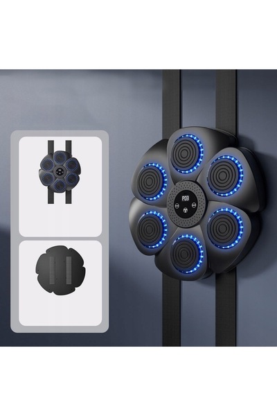 NO BRAND Aparat de antrenament box cu placă muzicală și Bluetooth