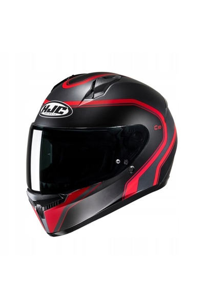 NO BRAND Casca hjc c10 elie negru/roșu 3xs, casca copii