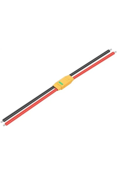 NO BRAND Adaptor Xt90 mamă la tată, cablu 10AWG, fără scântei, alamă aurie, p...