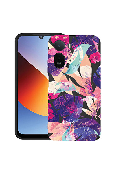 bestcase ®   Husă TPU Ultra Subțire pentru Xiaomi Redmi A7 Pro, Flori Tropica...