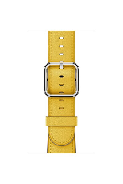 NO BRAND Curea Originală Apple Watch Cataramă Clasic Piele Floarea Soarelui 42mm