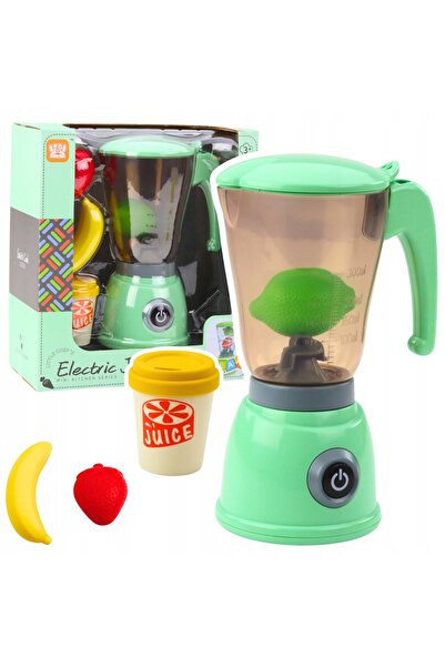 LeanToys Blender electric pentru copii, cană pentru fructe, lumini, sunete, v...
