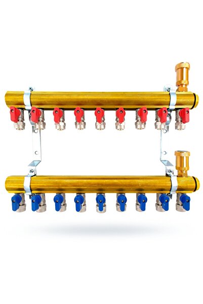 NO BRAND C.O. Distribuitor Set de robinete PEX cu 9 secțiuni 16