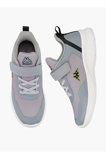 Kappa Kids Logo Print Hook & Loop Sports Shoes