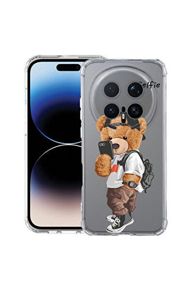 bestcase ®   Αντικραδασμική Θήκη Husa για Honor Magic 8 Pro, Αρκουδάκι Selfie...