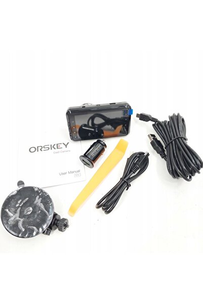 NO BRAND Orskey S680 Cameră auto HD 1080P Lentilă Sony WDR LCD 3'' 12Mpx Pl
