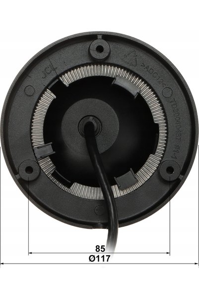 NO BRAND Cameră IP de exterior Tiandy Tc-C38Xq Spec:I3W/E/Y/M/B/2.8Mm/V4.2