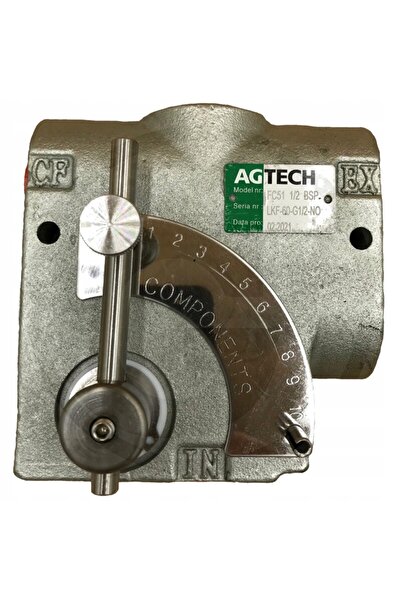 NO BRAND Agtech Supapă de control a debitului cu trei căi Lkf/Fc51 3/4”
