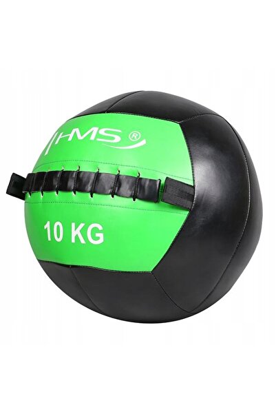 HMS Minge medicală pentru antrenament la sală, tip Wall Ball, 10 kg, solidă