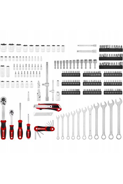 NO BRAND EINHELL SET DE CHEI DE TUBULARE ÎN CUTIE 233 EL. 2 GRZECHOTKI XXL