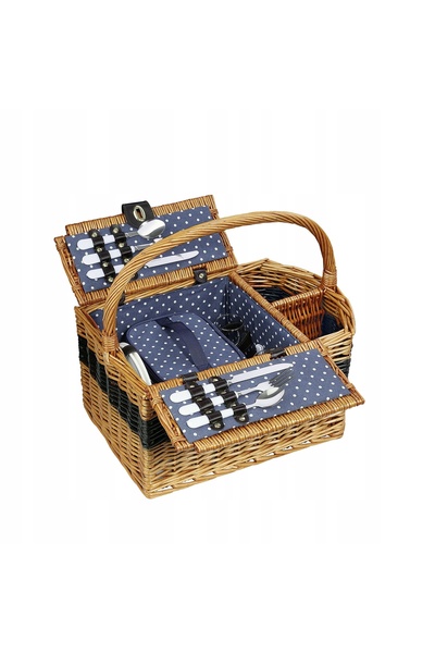 NO BRAND Coș de picnic pentru 2 persoane CILIO