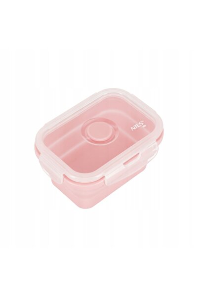 Nilsport Nils Nc4105 Cutie de prânz pliabilă roz 355 ml