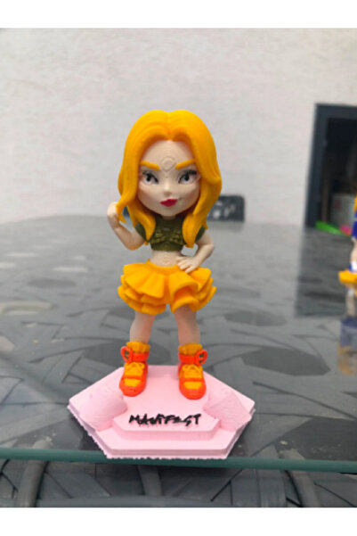 Manifest Lidya Figür 3D Özel Renkli Üretim 20-21 Cm Dev Boyut / Manifest Grubu Üyeler Figür