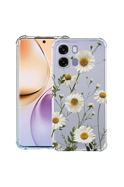 bestcase ®   Husa Αντικραδασμική Θήκη για Realme 16 Pro Plus, Φλοράλ - Μαργαρ...