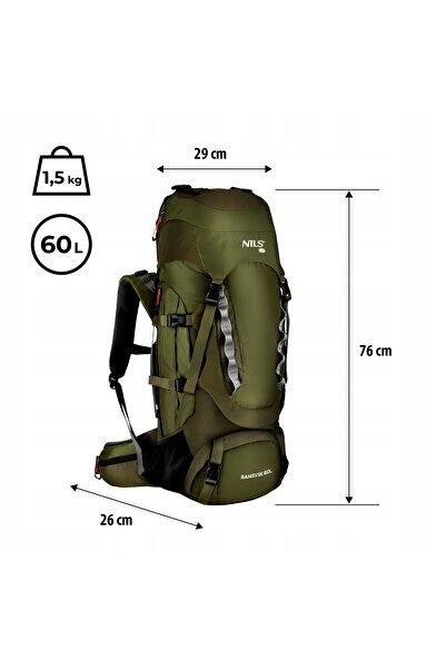 NO BRAND Nils Camp Nc1994 41-60 L Rucsac turistic verde