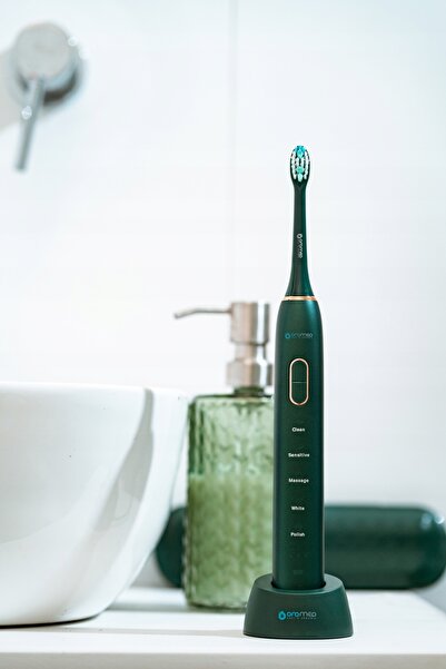 OROMED Periuță de dinți electrică sonică cu 5 moduri și carcasă IPX7