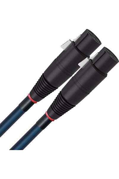 NO BRAND Cablu 2x XLR - 2x XLR Audio Balansat OFC Wireworld Oasis 10 OBI 0,5m