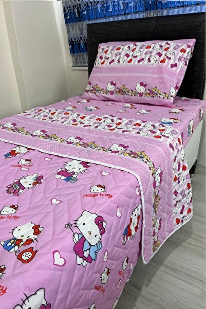 Gasel Home Tek Kişilik Kapitone Çok Amaçlı Pike Takımı ( Çarşafı Lastikli )