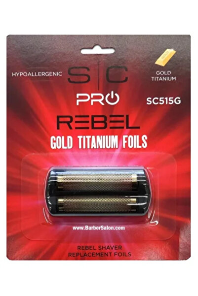 stylecraft Rebel Ξυριστική Μηχανή με Χρυσά Φύλλα Τιτανίου