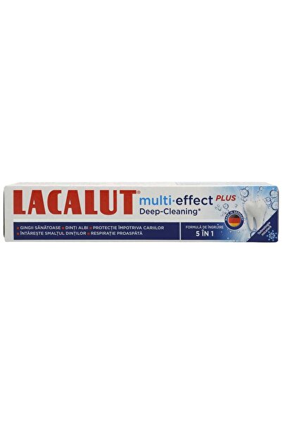 lacalut Паста за зъби, Лакалут, 75 мл Мулти ефект плюс Дълбоко почистване