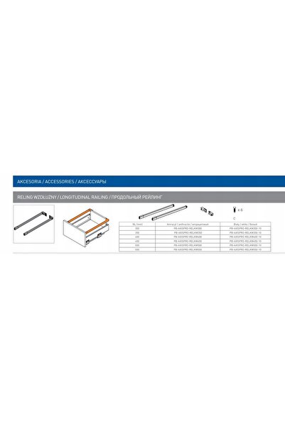 NO BRAND Axis Pro Drawer, L-500, Extra High, H-200, an