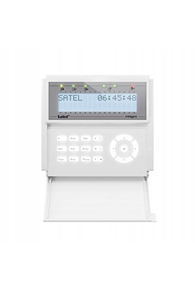 SATEL Manipulator LCD (iluminare de fundal albă, cititor de carduri de proxim...