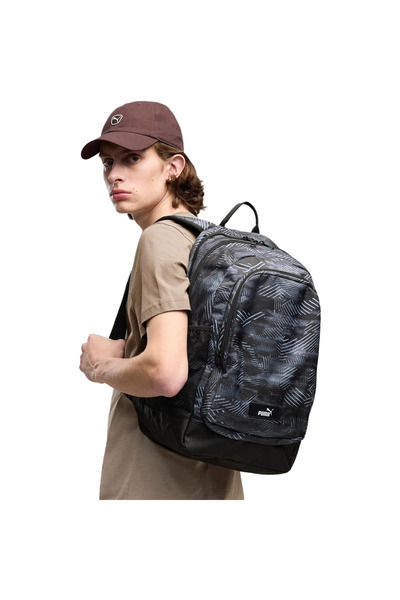 Puma Backpack Academy Aop Backpack 29L, Black, Unisex