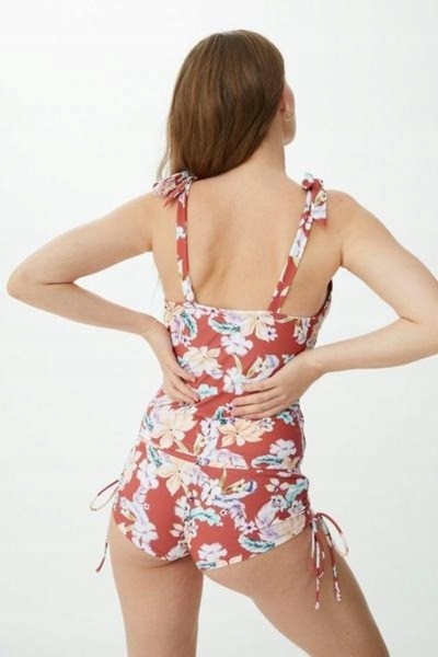 NO BRAND Chiloți de bikini multicolori Multi Mantaray 38