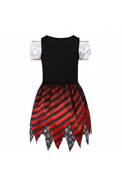 NO BRAND Costum de pirat Fată pirat Pălărie de costum de pirat pentru bal 122...
