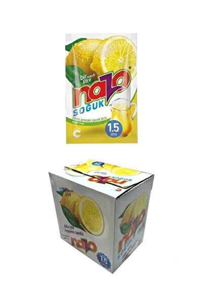 NAZO Limon Aromalı Toz İçicek 24Lü Paker