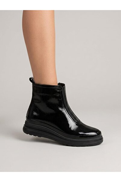 MARCO ROCCO Genuine Leather Zippered Boots Women's Shoes
